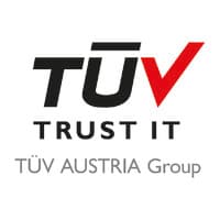 TÜV TRUST IT Unternehmensgruppe TÜV AUSTRIA logo