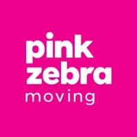 Pink Zebra Moving logo